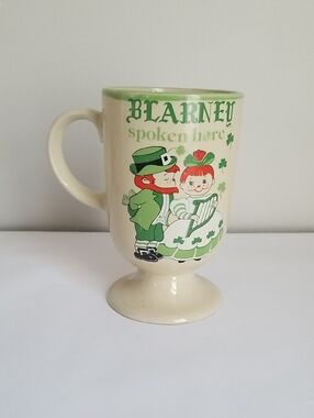 Vintage Irish Coffee Mug Blarney Spoken Here